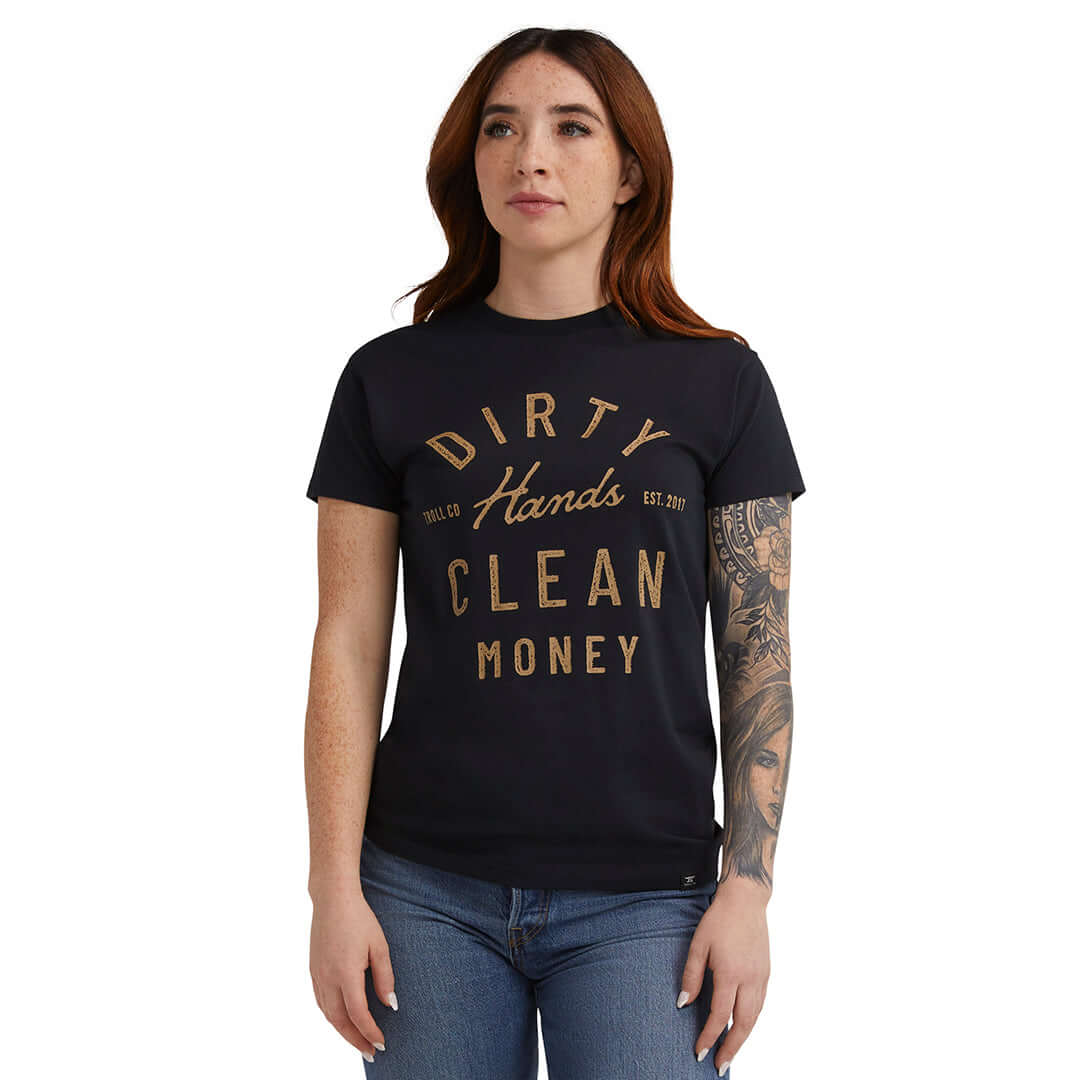 Women's DHCM Juno T-Shirt | Color: Black