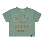 Women's DHCM Juno Crop Top | Color: Sage