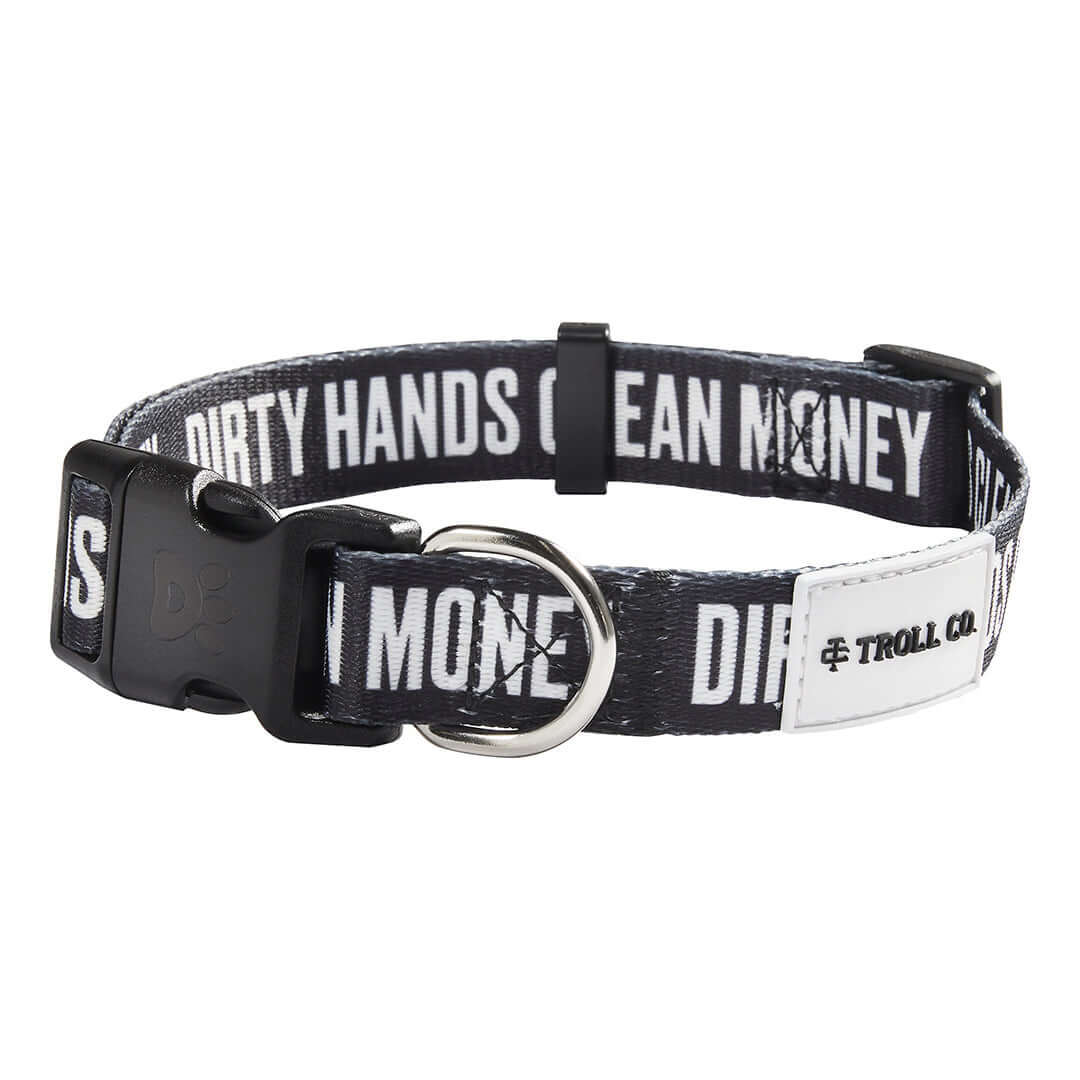 DHCM Heavy Duty Dog Collar | Color: Black