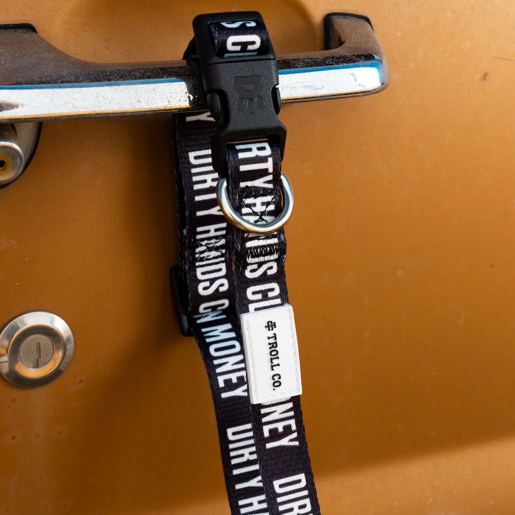 DHCM Heavy Duty Dog Collar | Color: Black