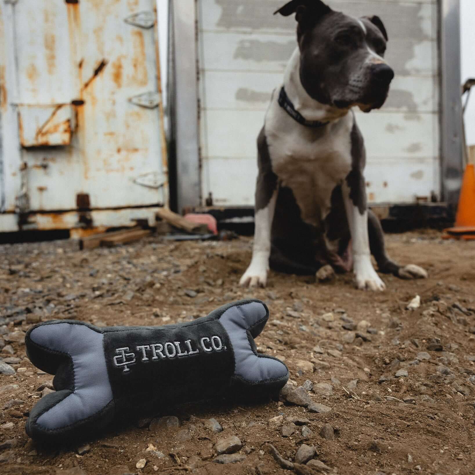DHCM Wrench Dog Toy | Color: Grey