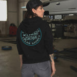 Women's DHCM Garage Hoodie | Color: Black