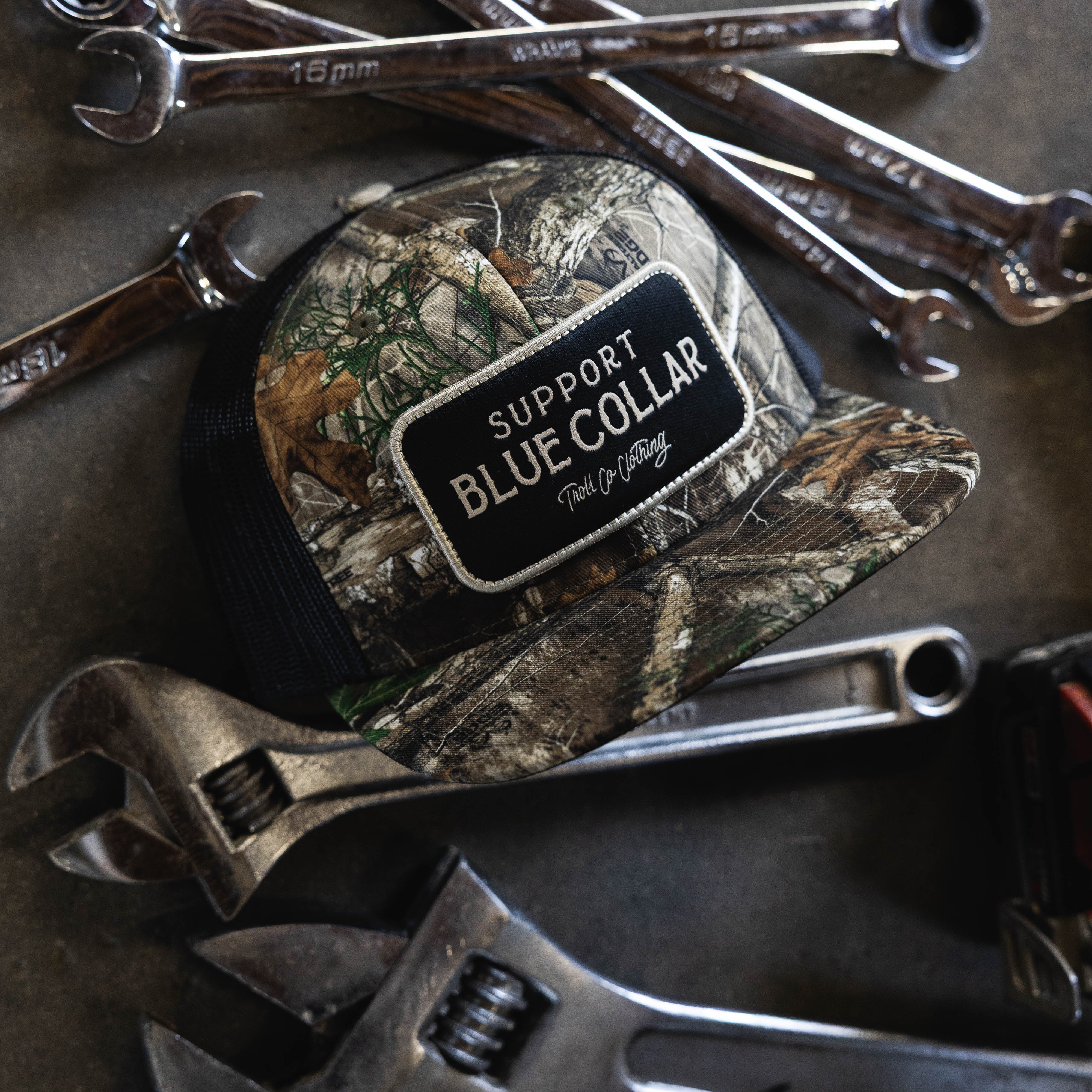 SBC Realtree Barricade Trucker Hat