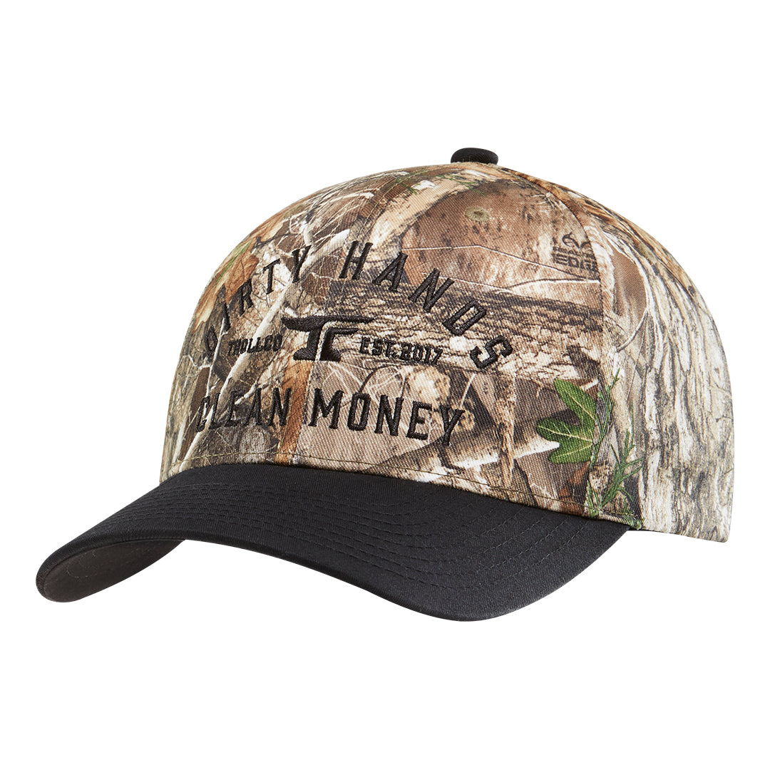 DHCM Realtree Classic Curved Brim Trucker Hat | Color: Real Tree
