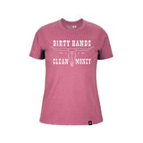 Women's DHCM Longhorn T-Shirt | Color: Dusty Pink