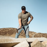 Men's DHCM Molten T-Shirt | Color: Military Green