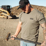 Men's DHCM Molten T-Shirt | Color: Military Green