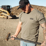 Men's DHCM Molten T-Shirt | Color: Military Green