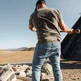 Men's DHCM Molten T-Shirt | Color: Military Green