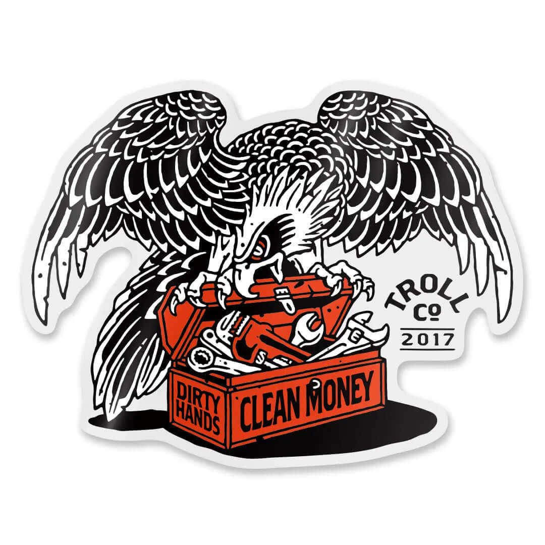 DHCM Eagle Sticker |