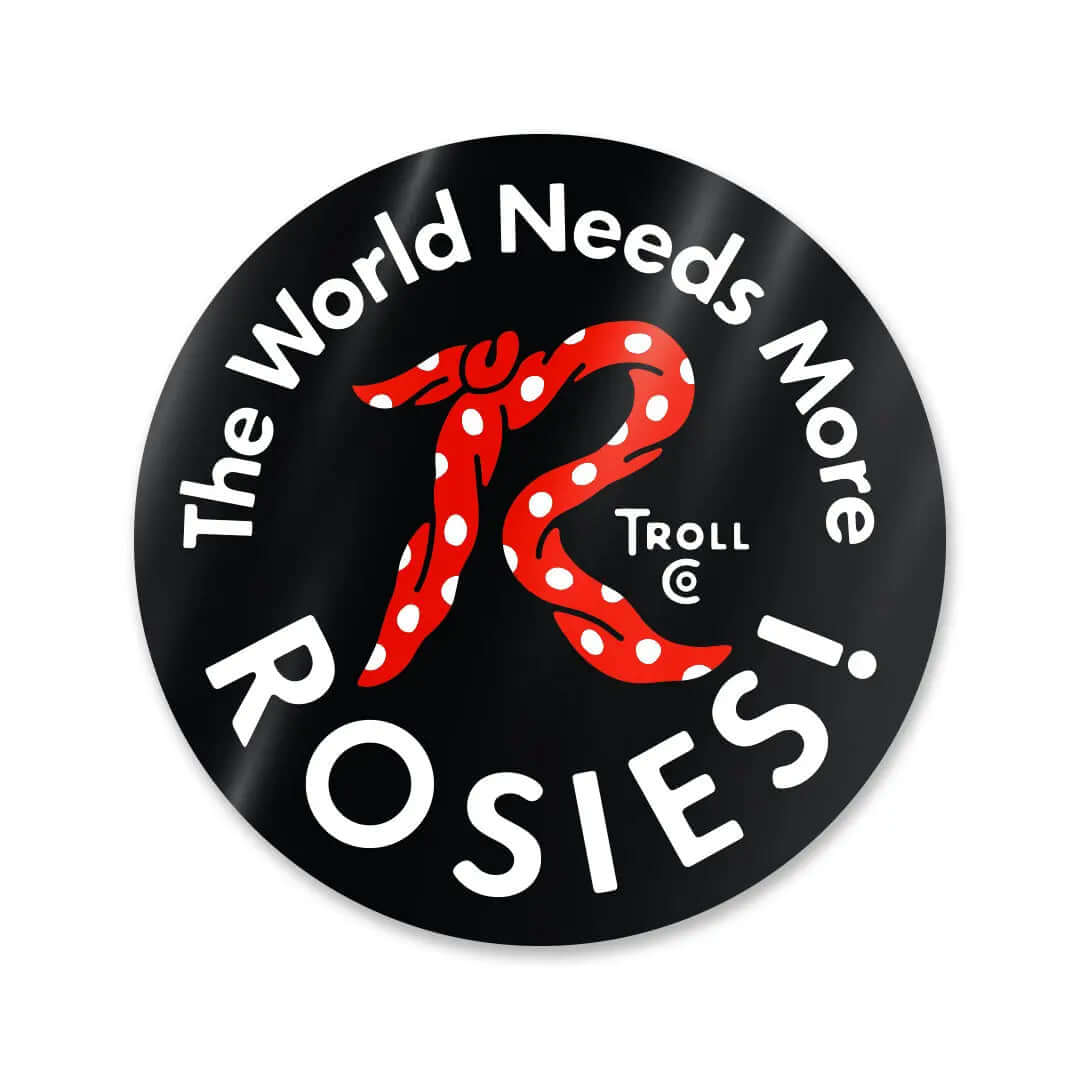 Red Rosie Sticker |