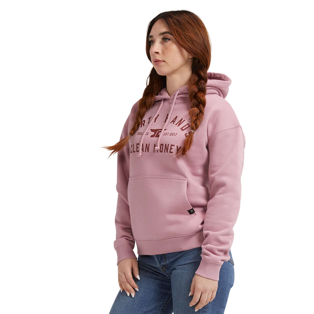 Women's DHCM Classic Hoodie | Color: Mauve