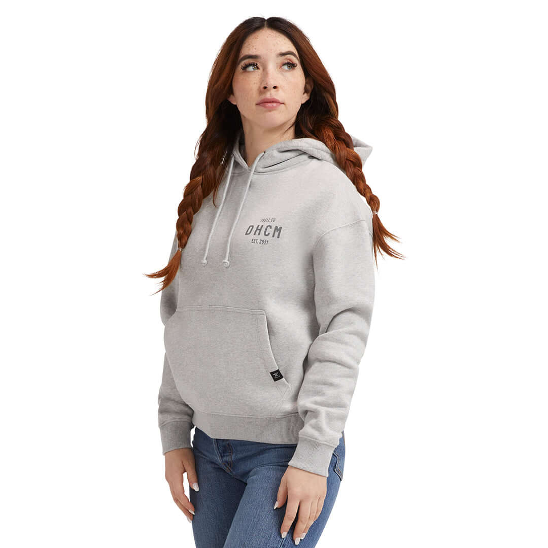 Women's DHCM Juno Hoodie | Color: Gray Heather