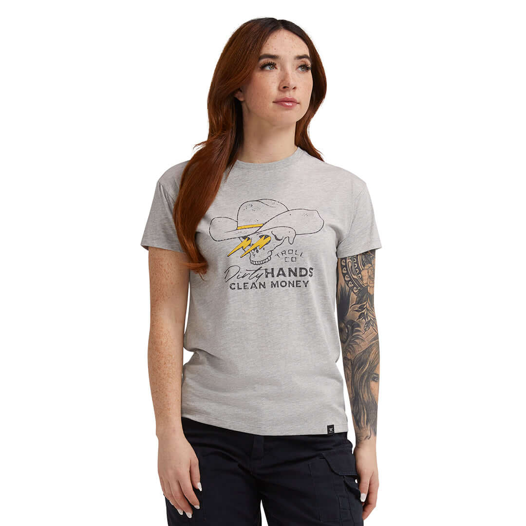 Women's DHCM Savage T-Shirt | Color: Gray Heather