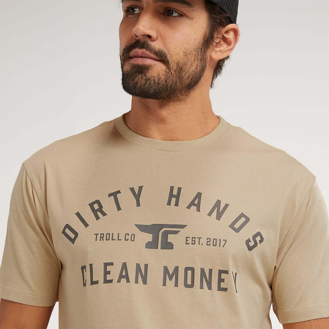 Men's DHCM Classic T-Shirt | Color: Tan