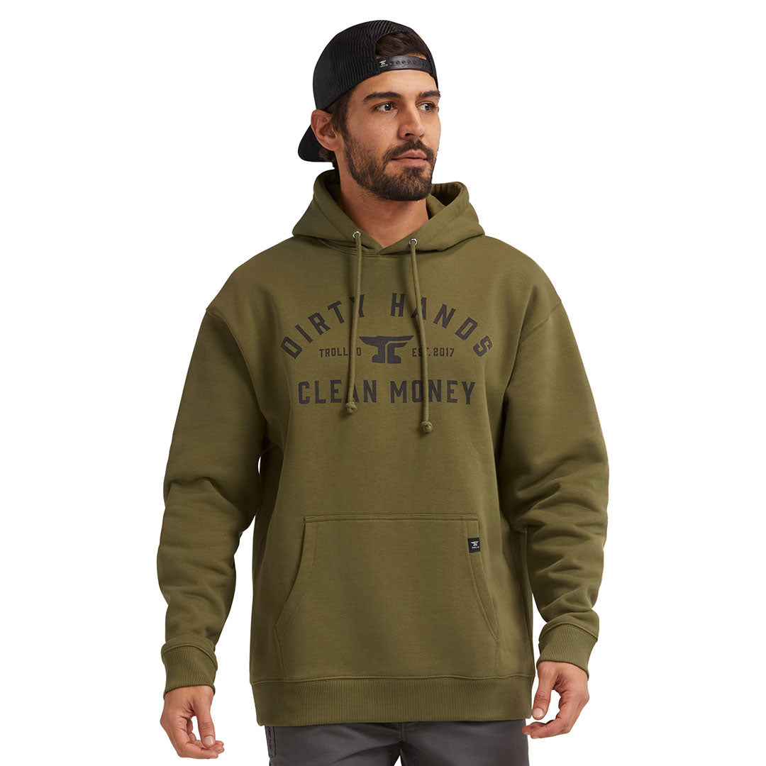 Men's DHCM Classic Hoodie | Color: Military Green