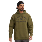 Men's DHCM Classic Hoodie | Color: Military Green