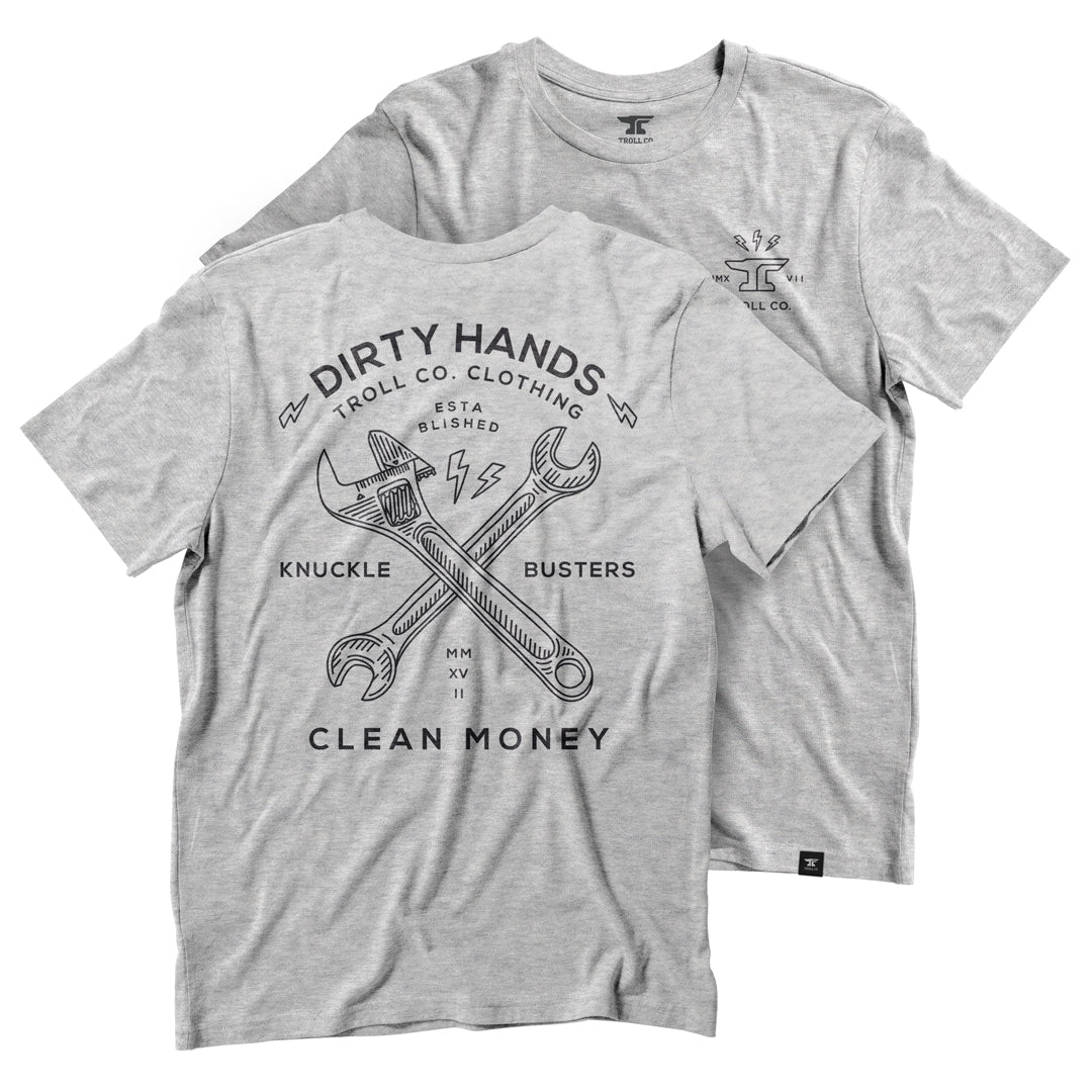 Men's DHCM Twisting Wrenches T-Shirt | Color: Gray Heather