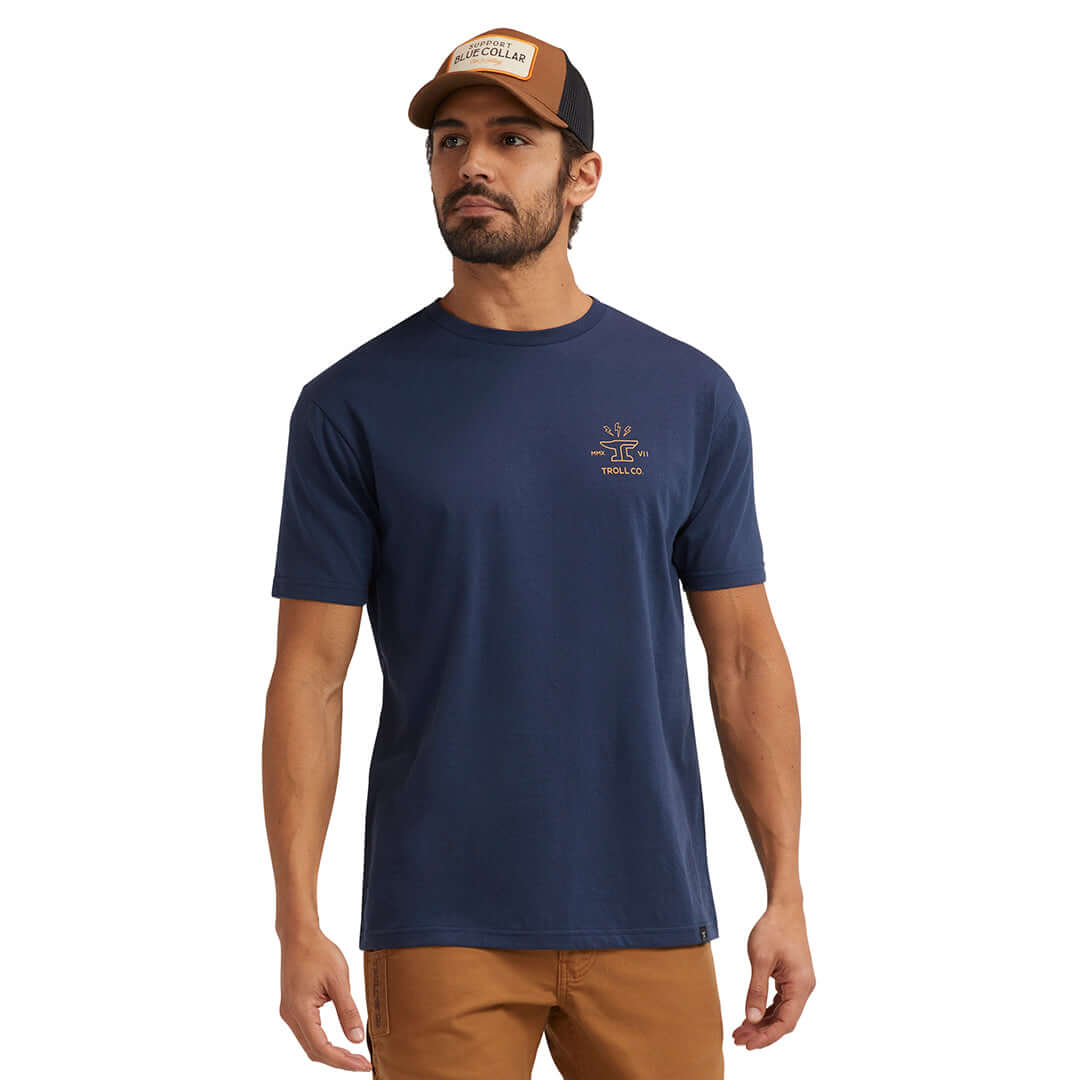 Men's DHCM Twisting Wrenches T-Shirt | Color: Navy