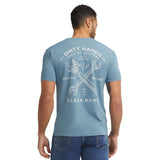 Men's DHCM Twisting Wrenches T-Shirt | Color: Slate Blue