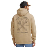 Men's DHCM Twisting Wrenches Hoodie | Color: Tan