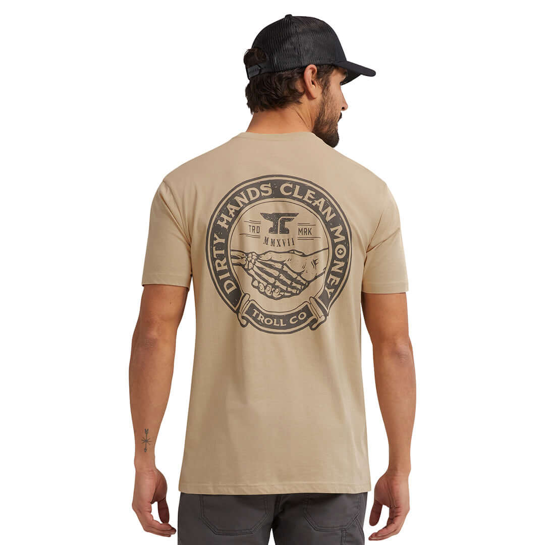 Men's DHCM Haggler T-Shirt | Color: Tan