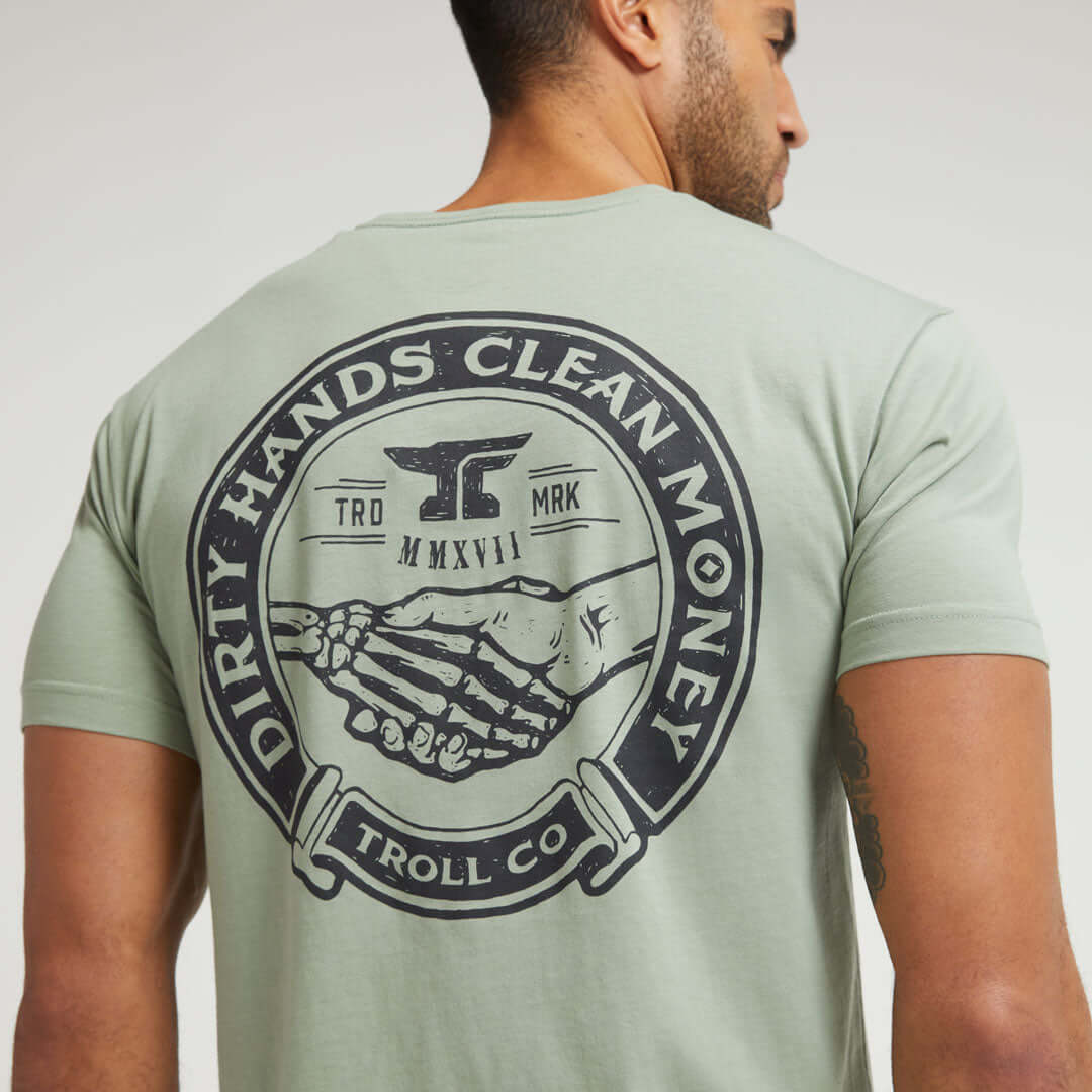 Men's DHCM Haggler T-Shirt | Color: Sage