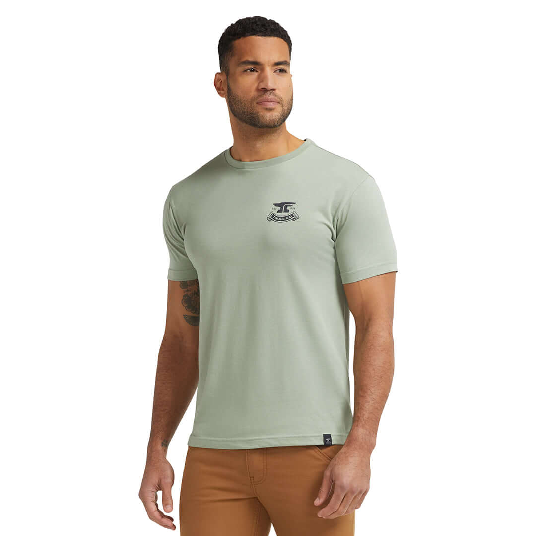 Men's DHCM Haggler T-Shirt | Color: Sage