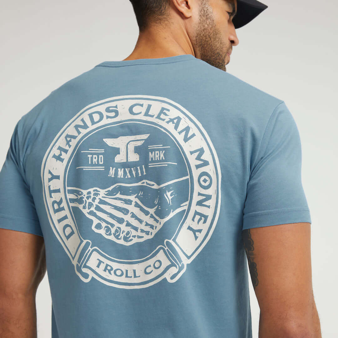 Men's DHCM Haggler T-Shirt | Color: Slate Blue