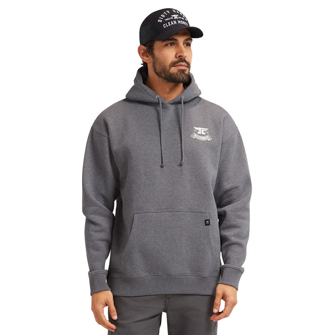 Men's DHCM Haggler Hoodie | Color: Charcoal Heather