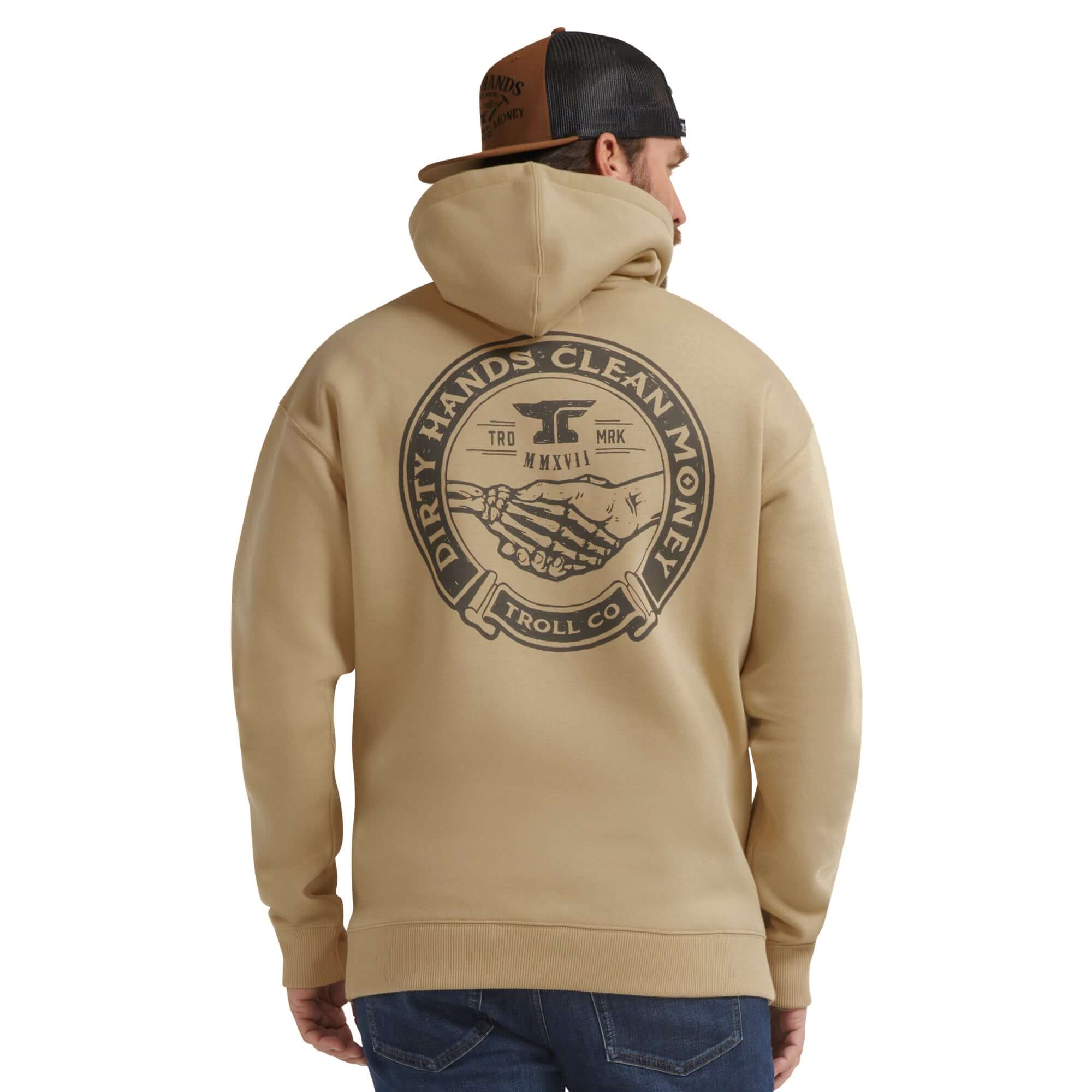 Men's DHCM Haggler Hoodie | Color: Tan