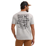 Men's Pay Me T-Shirt | Color: Gray Heather