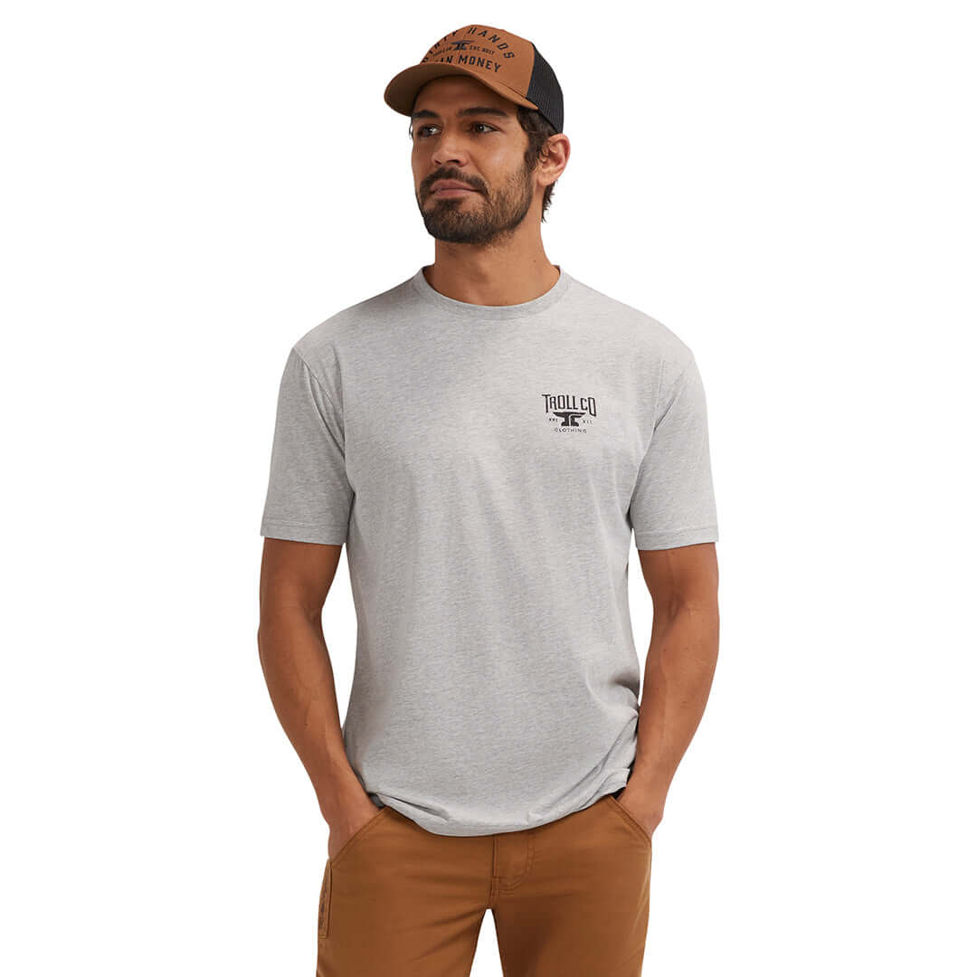 Men's Pay Me T-Shirt | Color: Gray Heather