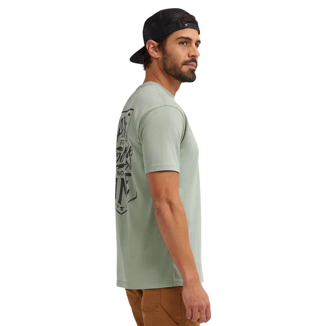 Men's Pay Me T-Shirt | Color: Sage