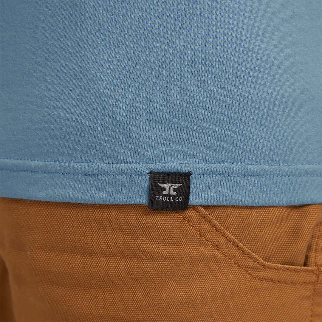 Men's Pay Me T-Shirt | Color: Slate Blue