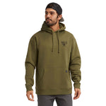 Men's Pay Me Hoodie | Color: Military Green