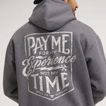 Men's Pay Me Hoodie | Color: Charcoal Heather