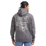 Men's Pay Me Hoodie | Color: Charcoal Heather