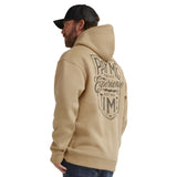 Men's Pay Me Hoodie | Color: Tan