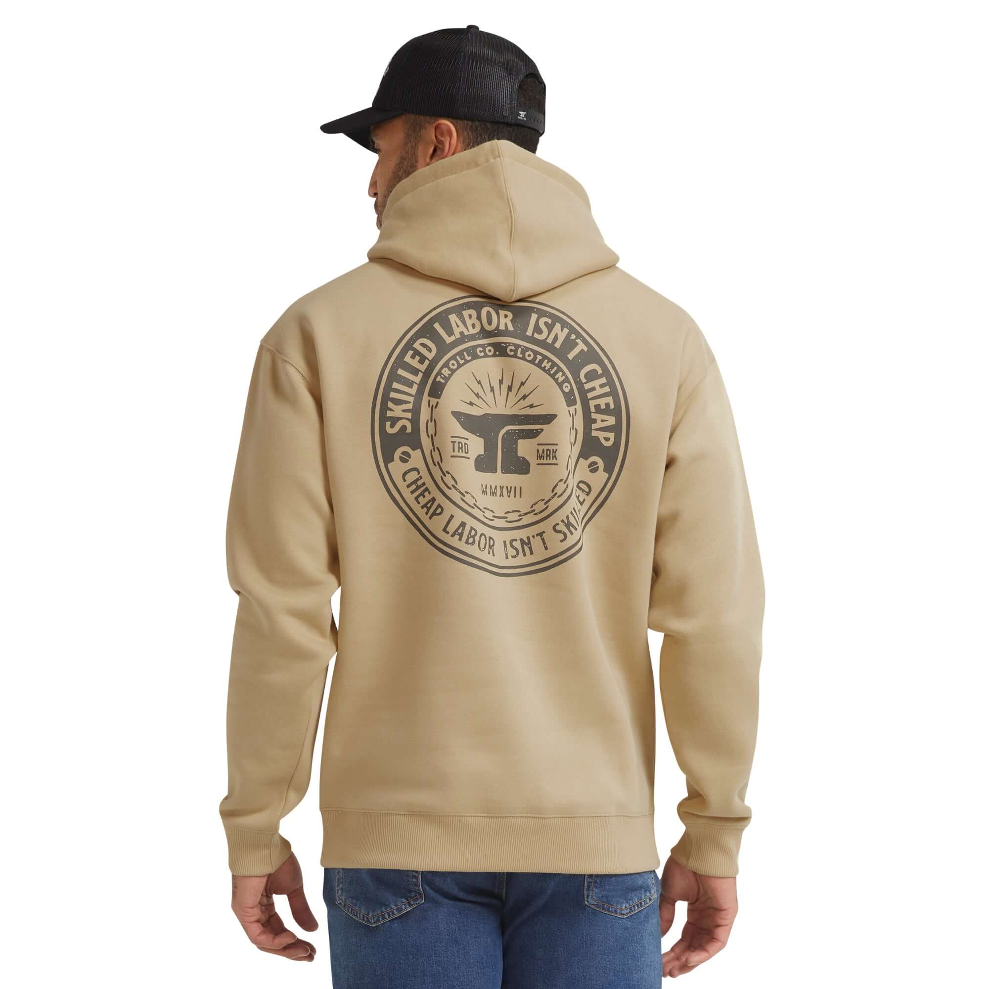 Men's SLIC Hoodie | Color: Tan