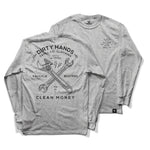 Men's DHCM Twisting Wrenches Long Sleeve | Color: Gray Heather