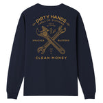 Men's DHCM Twisting Wrenches Long Sleeve | Color: Navy