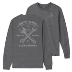 Men's DHCM Twisting Wrenches Long Sleeve - Color: Charcoal Heather