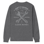Men's DHCM Twisting Wrenches Long Sleeve - Color: Charcoal Heather