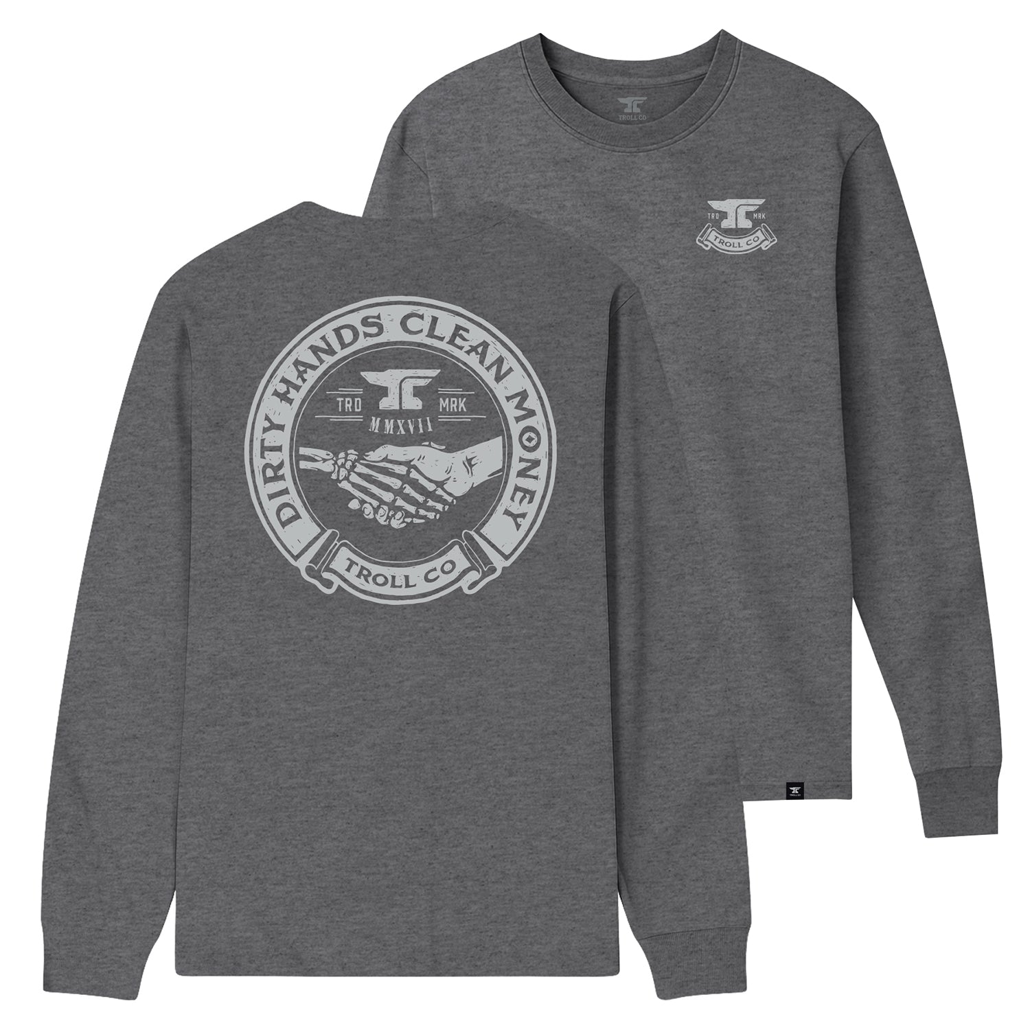 Men's DHCM Haggler Long Sleeve | Color: Charcoal Heather