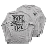 Men's Pay Me Long Sleeve | Color: Gray Heather