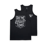 Men's Pay Me Tank | Color: Black