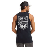 Men's Pay Me Tank | Color: Black