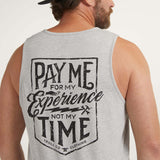 Men's Pay Me Tank | Color: Gray Heather