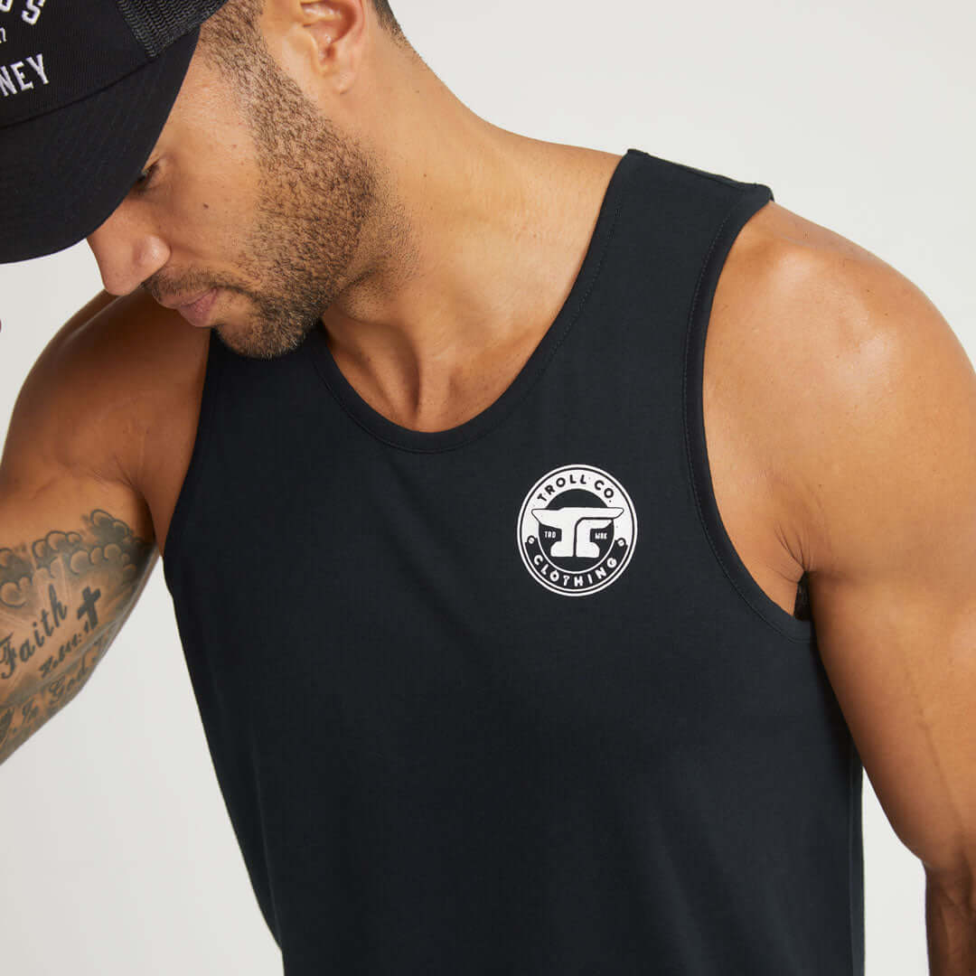 Men's SLIC Tank Top | Color: Black